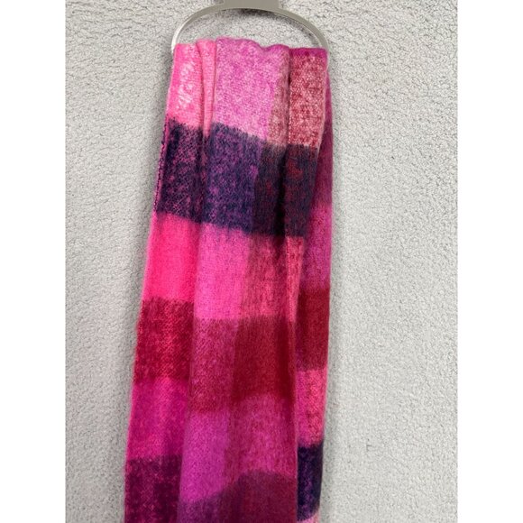 On 34th Women's Oversized Brushed Colorblocked Scarf Multicolor One Size NWT's - Picture 3 of 8